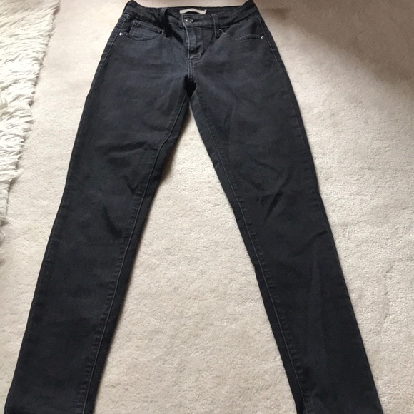Levi's Denim - Levi’s 721 high rise skinny black jeans